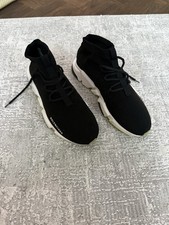Balenciaga Speed Lace-Up Trainer Schwarz/Weiß Gr. 45 Original