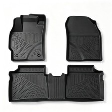 Suitable For Toyota Prius 2010-2015 Tpe Black 2-row 3easy Clean Floor Mats Suitable For Toyota Prius 2010-2015 Tpe Black 2-row 3easy Clean Floor Mats