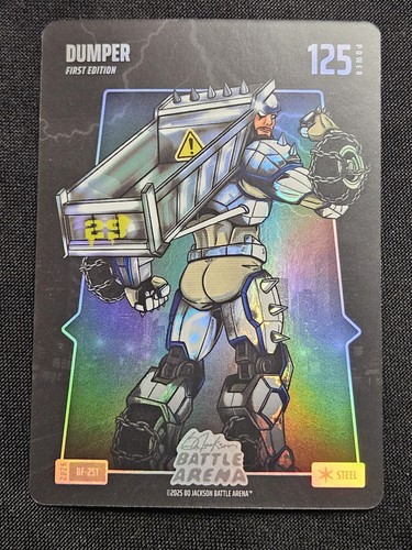 2026 Bo Jackson Battle Arena Dumper Cal Raleigh Steel Battlefoil BF-251