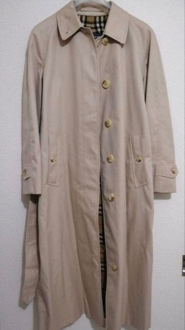 Burberry  1980s Made in England  Sten Collar Coat Trench Coat thumbnail 2