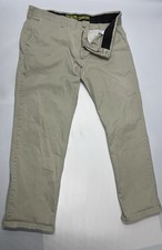Lee Extreme Comfort Pants Men's 40x30 Khaki Straight Fit Casual