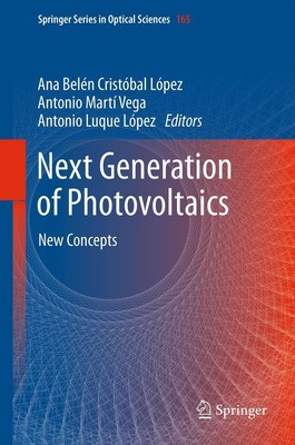 Next Generation of Photovoltaics | Ana Cristobal (u. a.) | New Concepts | Buch