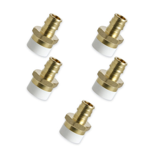 5 Pack XFITTING 1/2 in PEX-A x CPVC Transition Adapter