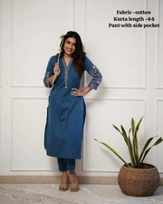 Kurta pant Set; Size: S to 3XL Massage for Size 