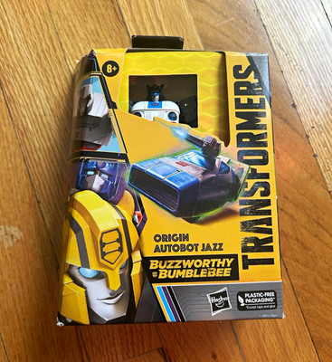 Hasbro Transformers Legacy Evolution Buzzworthy Bumblebee Origin Autobot Jazz