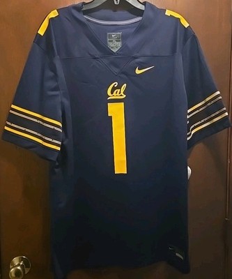 Nike Cal California Golden Bears Jersey Mens XXL 2XL UC Berkeley Football NWT