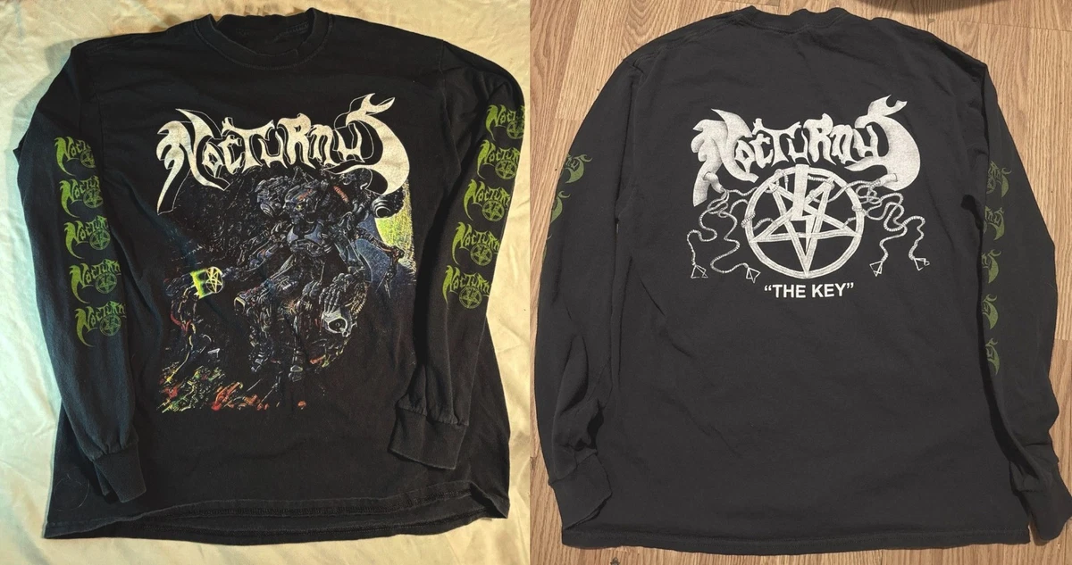 Nocturnus The Key Outer Garments Long Sleeve Shirt Full Size CS541