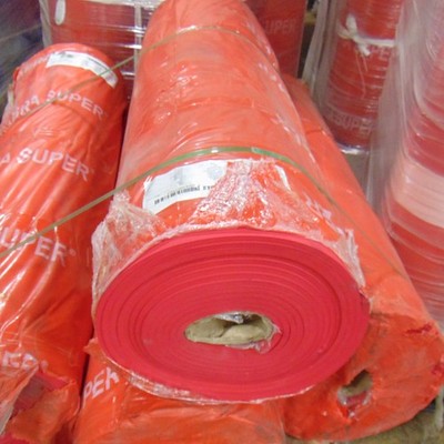 High Abrasion Resistant Rubber Roll - 49'' x 30' - Industrial Rubber Sheeting 