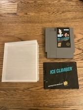 Ice Climber Nintendo NES With Manual Untested