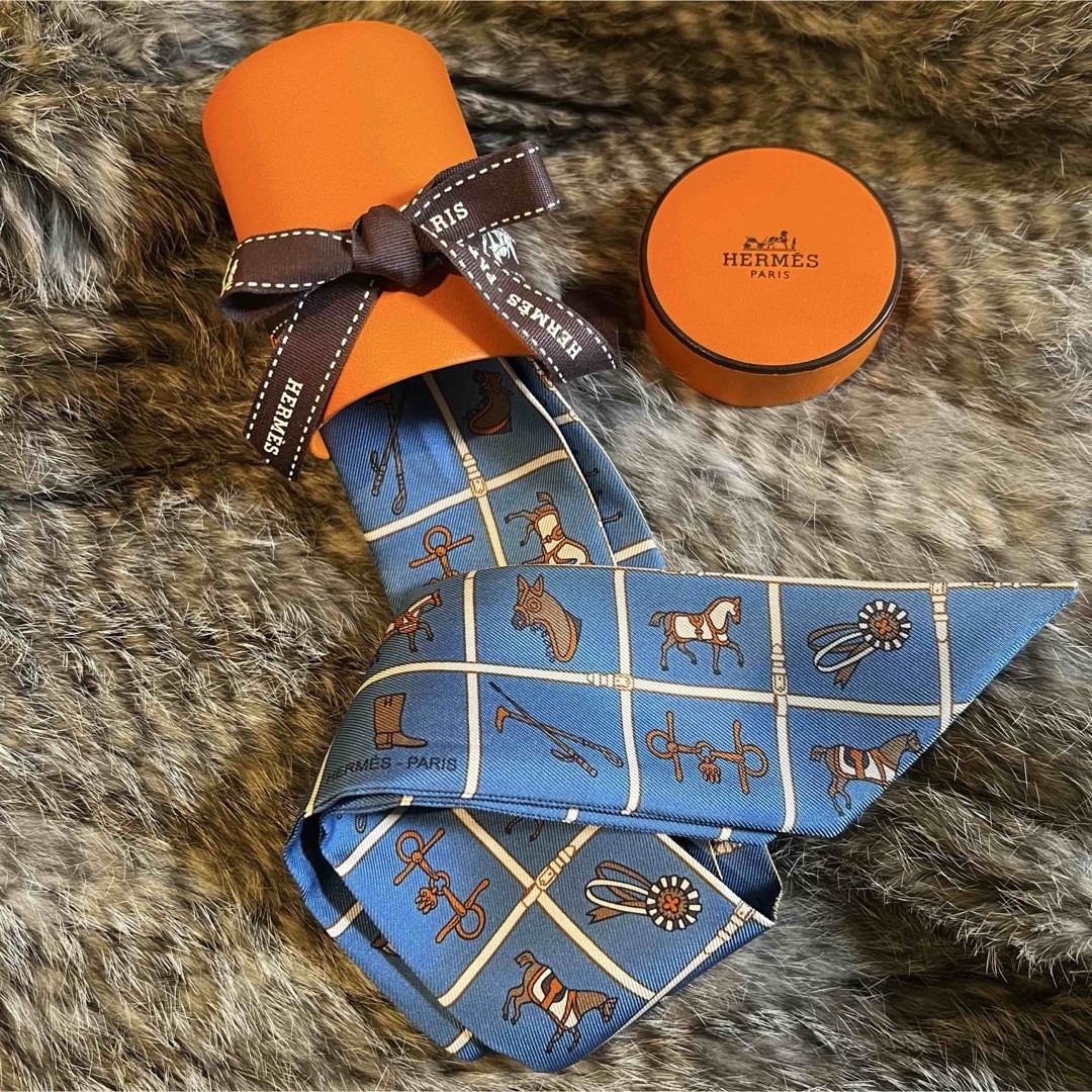 Hermes Twilly Horse Scarf