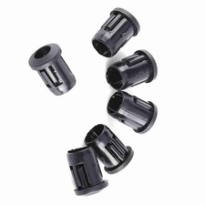 5mm LED 50Pcs Lamp Socket Diode Holder Nylon Black Clip Bezel Mount Useful