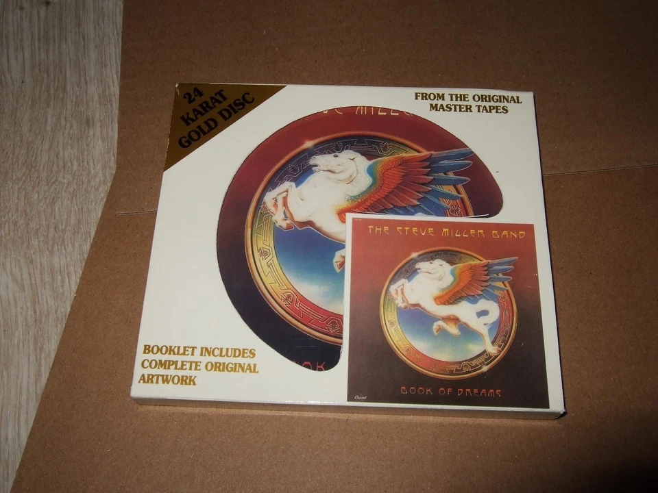 THE STEVE MILLER BAND : BOOK OF DREAMS 24KT GOLD CD BOX 1995 DCC GZS 1077 USA - Bild 1 von 3