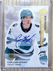 2024-25 Upper Deck Premier Autographs Gold #120 Collin Graf Rookie Auto SP /35