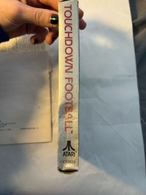 Touchdown Football (Atari 7800, 1988) Complete With Manual Tested Clean Working!