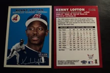 2000 Fleer Tradition Baseball Ken Lofton Twizzlers Card #11 of 12 AUCT#8795