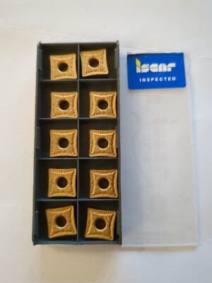 x10 Iscar QNMG 120408-GN IC9025 Hartmetalleinsätze Neu QNMG 432-GN