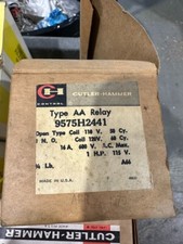 CUTLER HAMMER 9575H2441 600V 16 AMP TYPE AA RELAY "AK" B125