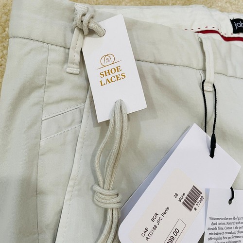 $299 JPC Custom Bespoke Luxury Men's Pant's Size 38 US 54 EU Garment Dyed Stone - Picture 14 of 15