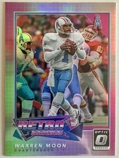 2022 Panini Donruss Optic Warren Moon Retro Series #RS-17 Oilers