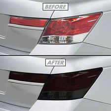 For 08-12 Honda Accord Sedan Tail Light Smoke Precut Vinyl Tint Overlays For 08-12 Honda Accord Sedan Tail Light Smoke Precut Vinyl Tint Overlays