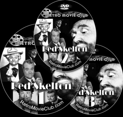 Best of The Red Skelton Show 1950s Classic TV Comedy 3-Disc Set 