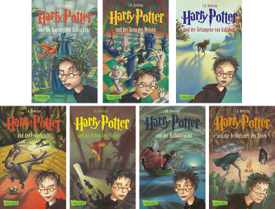 Harry Potter 1-7 (Taschenbuch, Taschenbücher, J.K. Rowling) Carlsen Verlag