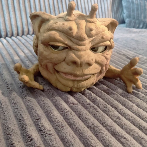 Vintage 1987 Original Boglins "Dwork" Seven Towns Hand Puppet Monster RARE Works