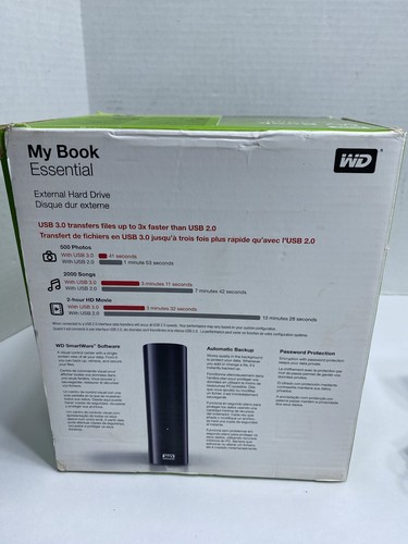 WD Western Digital 1.5TB External Hard Drive USB 3.0 Used - Picture 11 of 14