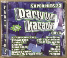 Party Tyme Karaoke - Super Hits 23 2015, CD NEW   