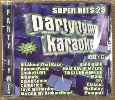 Party Tyme Karaoke - Super Hits 23 [2015, CD] NEW  