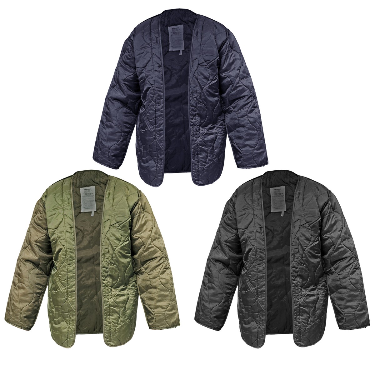 プ*い様 m65 liner remake vest size L M65 Liner Service Reversible Vest LOT.03 Black-Olive — Hoya Fields