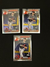(3) Bryce Jarvis RC 2024 Topps Chrome Prism Refractor #75 Dbacks Lot