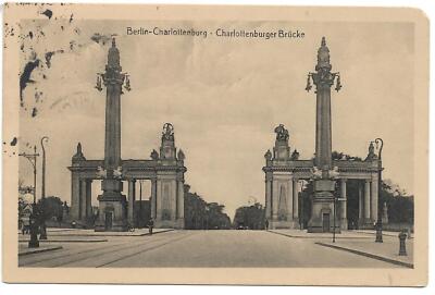 Postcard - Postcard 1916 Berlin Charlottenburg Charlottenburg Bridge 