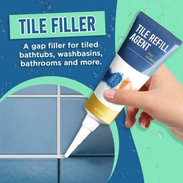 Tile Grout Repair Agent Clean Waterproof bathroom Kitchen Leakproof Floor I2N5