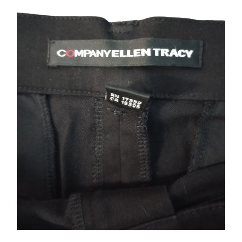 Company Ellen Tracy Black Modern Cotton Trouser Pant Women's Size 6 NWOT - Picture 5 of 5