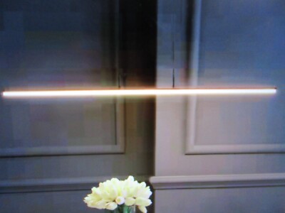 Jonathan Y Conley 39.5in. Dimmable Integrated LED Black Metal Linear Pendant