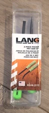 Lang Tools 2pc 5" Mini Pocket Pry Bar Set, GREEN, made in the USA #853-06-2STG
