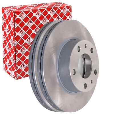 2X FEBI BREMSSCHEIBEN Ø280mm VORNE PASSEND FÜR CITROËN JUMPER JUMPY FIAT DUCATO