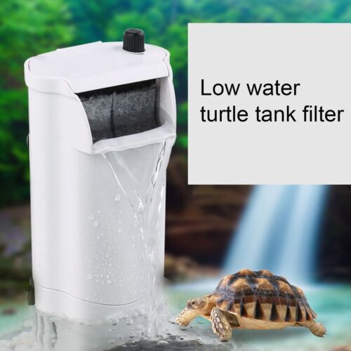 Aquarium Turtle Filter Quiet Water Filter Pump 3W 300L/H Internal Fish Tank