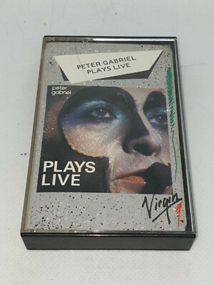 Peter Gabriel - Plays Live Vol. 1 Virgin Mc K7 Rare Pgdk 7001