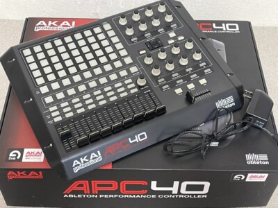 AKAI professional APC40 Black Ableton Performance Controller USB MIDI Tested