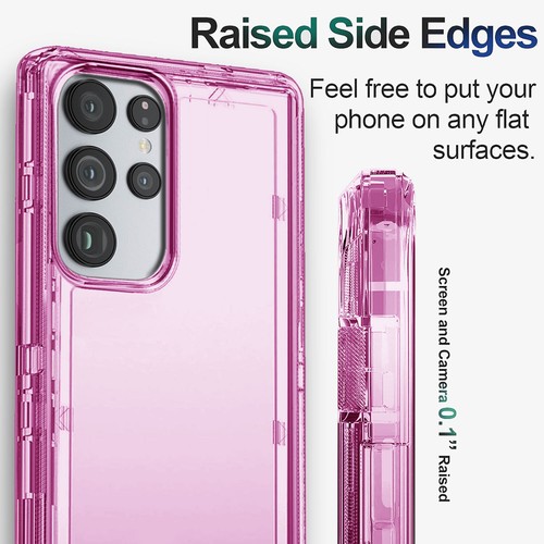 For Samsung Galaxy S22 Ultra S22+ S22 Luxury Transparent Case Clear Phone Cover - Picture 18 of 49