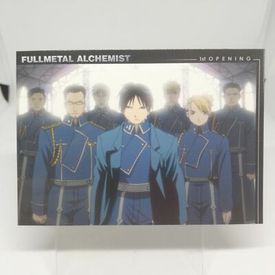 14 opening5 Full Metal Alchemist CARDDASS MASTERS CARD Shonen gangan MAGAZINE