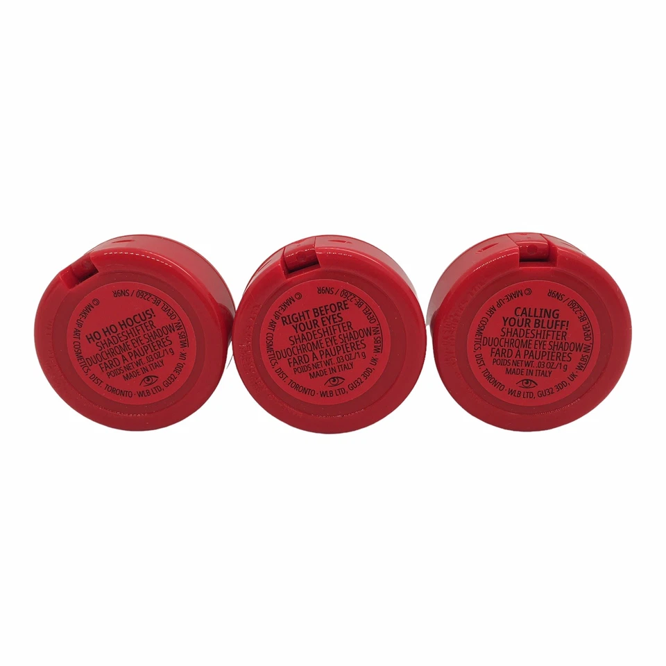 Mac Right Before Your Eyes,Calling Your Bluffs, Ho Ho Honey Duochrome Eye Shadow - Image 2 of 4