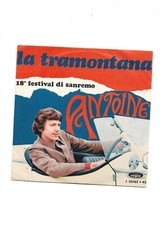ANTOINE - DISCO 45 GIRI "  LA TRAMONTANA " (SANREMO 1968) ,DISCO NUOVO