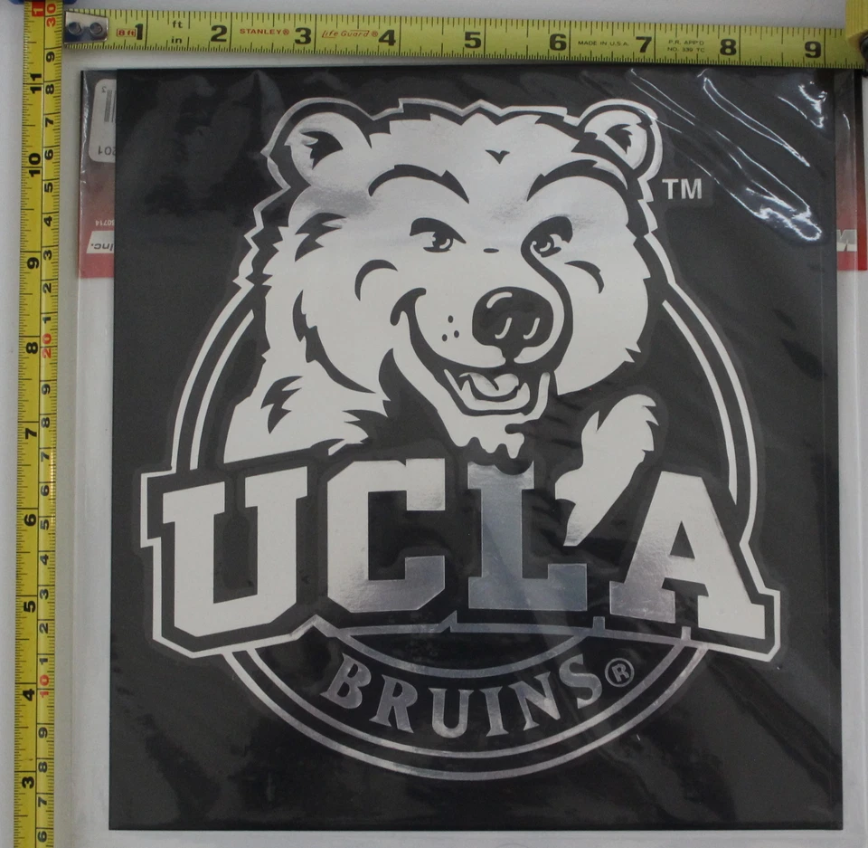 UCLA Large Window Graphic Licensed NCAA Window Decal University Sticker Chrome  - Image 2 of 2