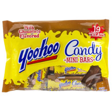 Yoo-Hoo Mini Milk Chocolate Candy Bars 19 Pc Bag 2 Pack -FREE SHIPPING 