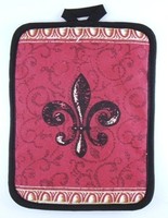 Scroll Fleur De Lis Kitchen Oven Pot Holder, New, Free Shipping on sale Scroll Fleur De Lis Kitchen Oven Pot Holder, New, Free Shipping on sale