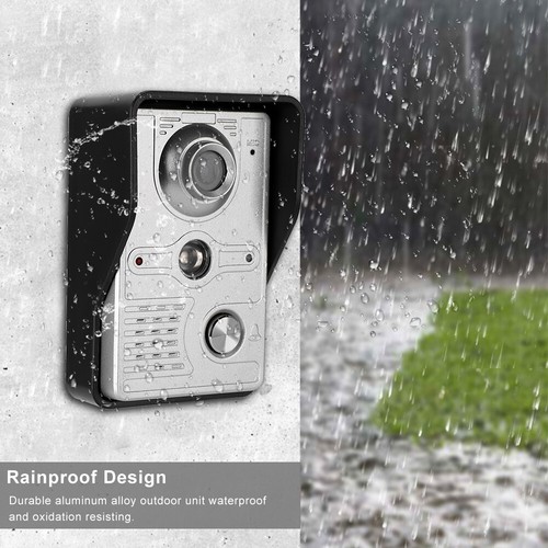 Wired Video Doorbell Intercom Camera IR Night Doorphone Access Contro Fit - Picture 21 of 21