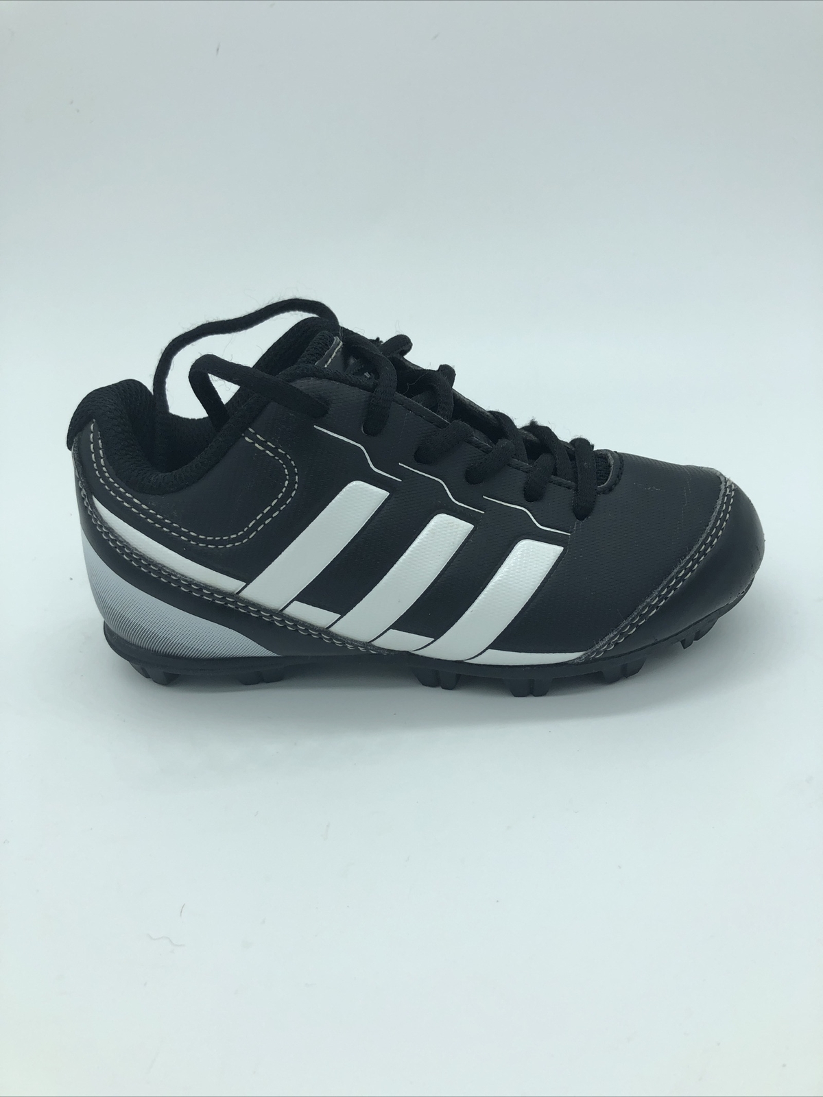 Adidas Rundown Black/White Baseball Cleats ABBC18 Size 10K | eBay